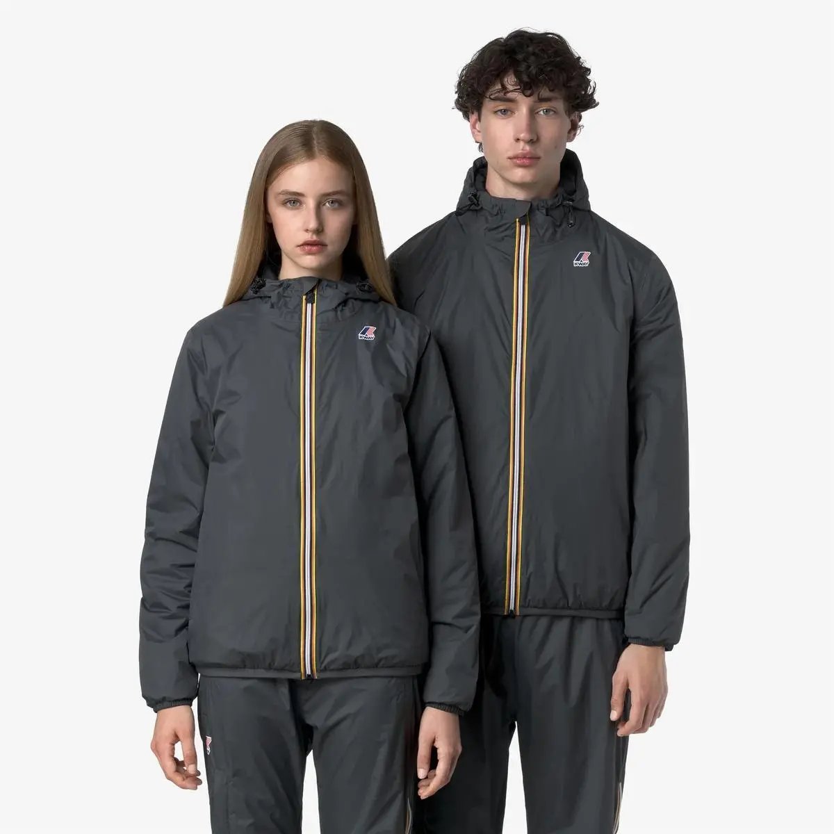 K61273W LE VRAI 4.0 CLAUDE WARM GRIGIO K-WAY