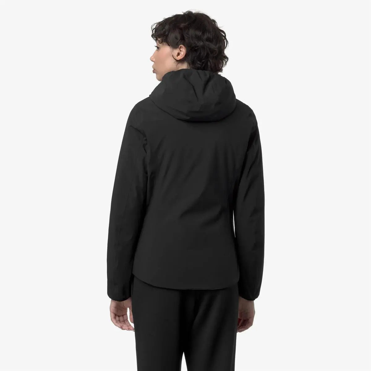 K6128TW LILY ST WARM DOUBLE CORTO NERO/BEIGE K-WAY