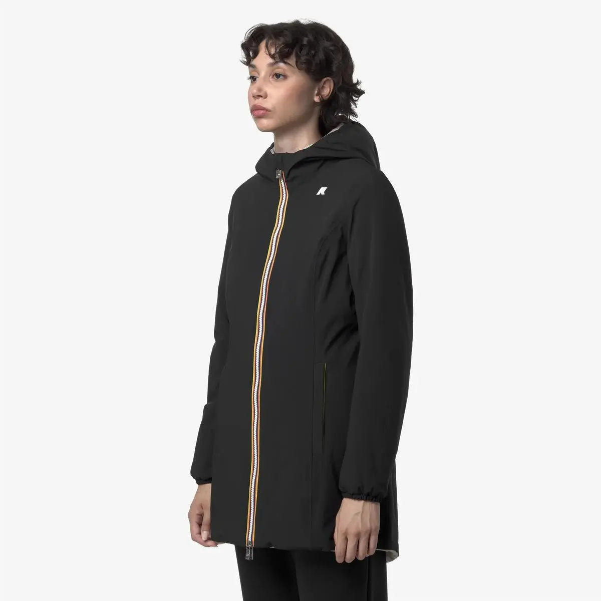 K6128UW DENISE ST WARM DOUBLE NERO/BEIGE K-WAY