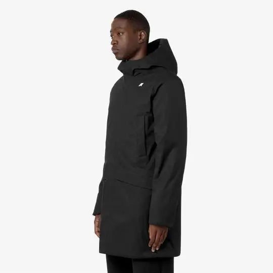 K8133FW JARNO TWILL MARMOTTA NERO K-WAY