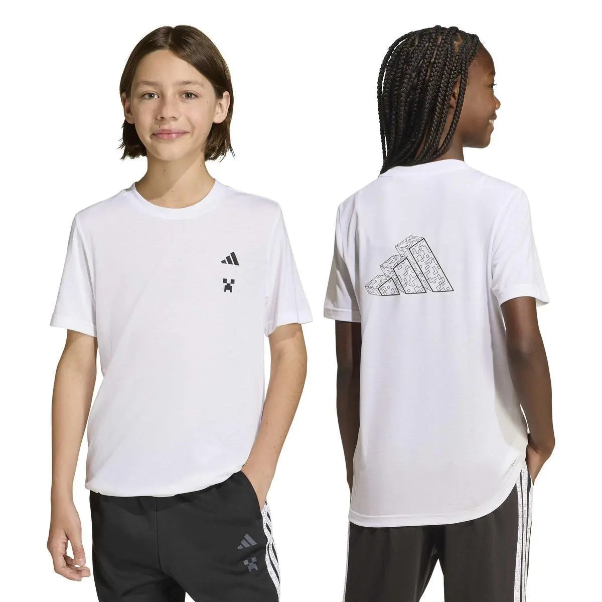 KA0234 J MC TR TEE BIANCO ADIDAS