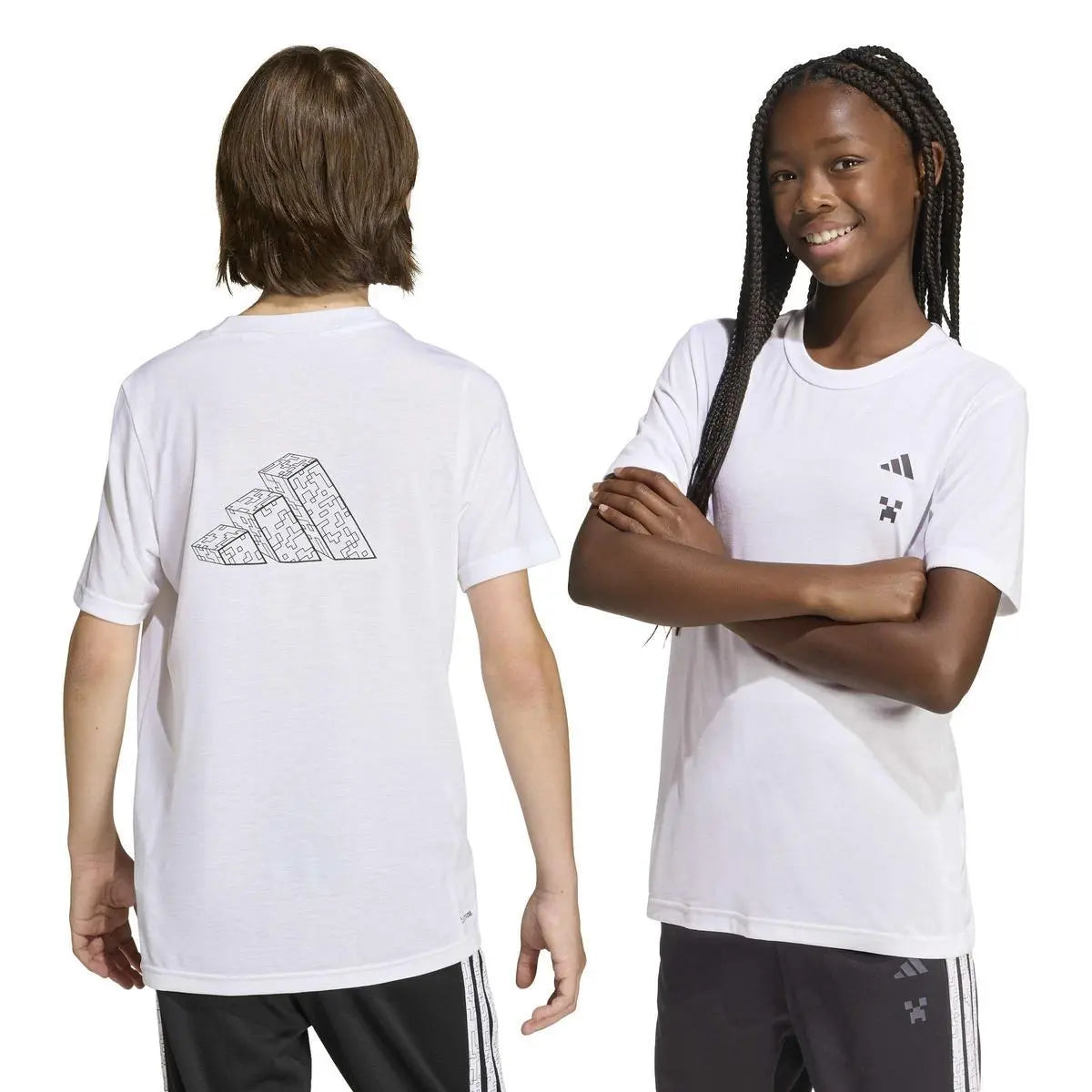 KA0234 J MC TR TEE BIANCO ADIDAS