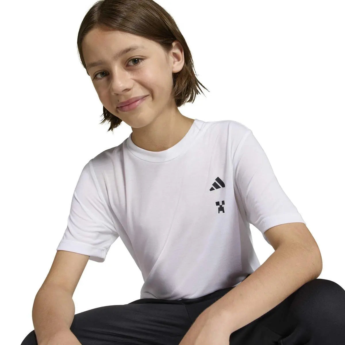 KA0234 J MC TR TEE BIANCO ADIDAS