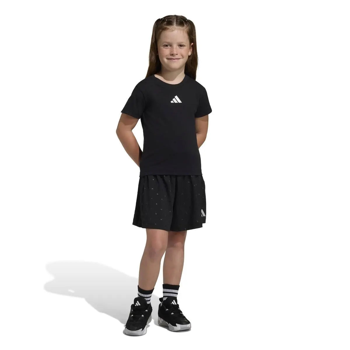 KB7039 LG GLAM SET NERO/SILVER ADIDAS