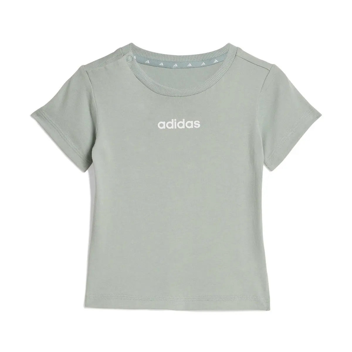 KB9670 I LIN T-SET 160 GRIGIO/BIANCO ADIDAS