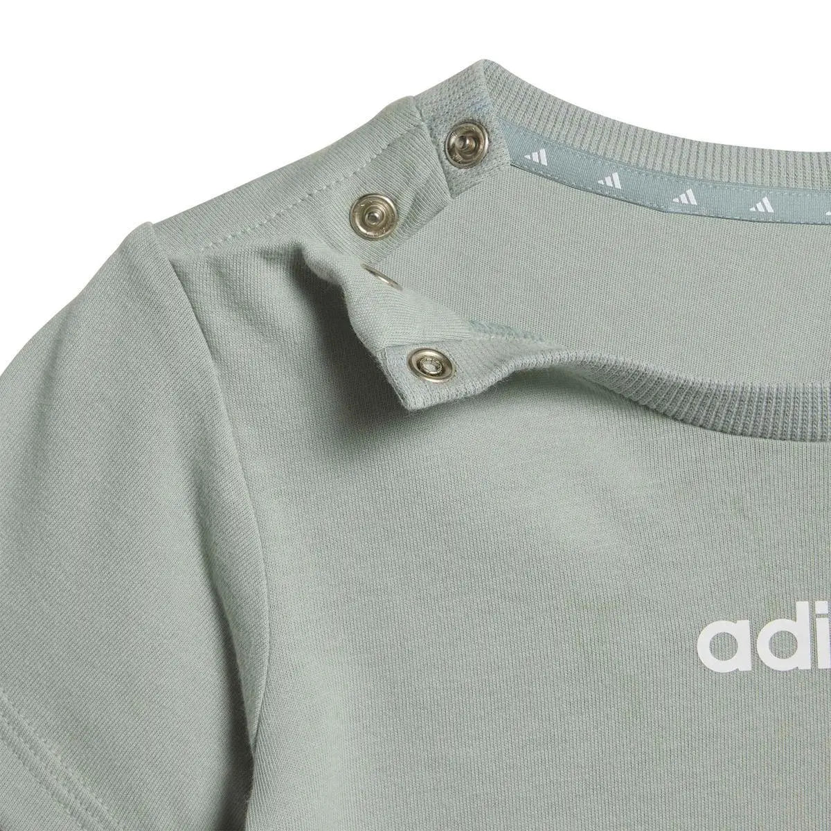 KB9670 I LIN T-SET 160 GRIGIO/BIANCO ADIDAS