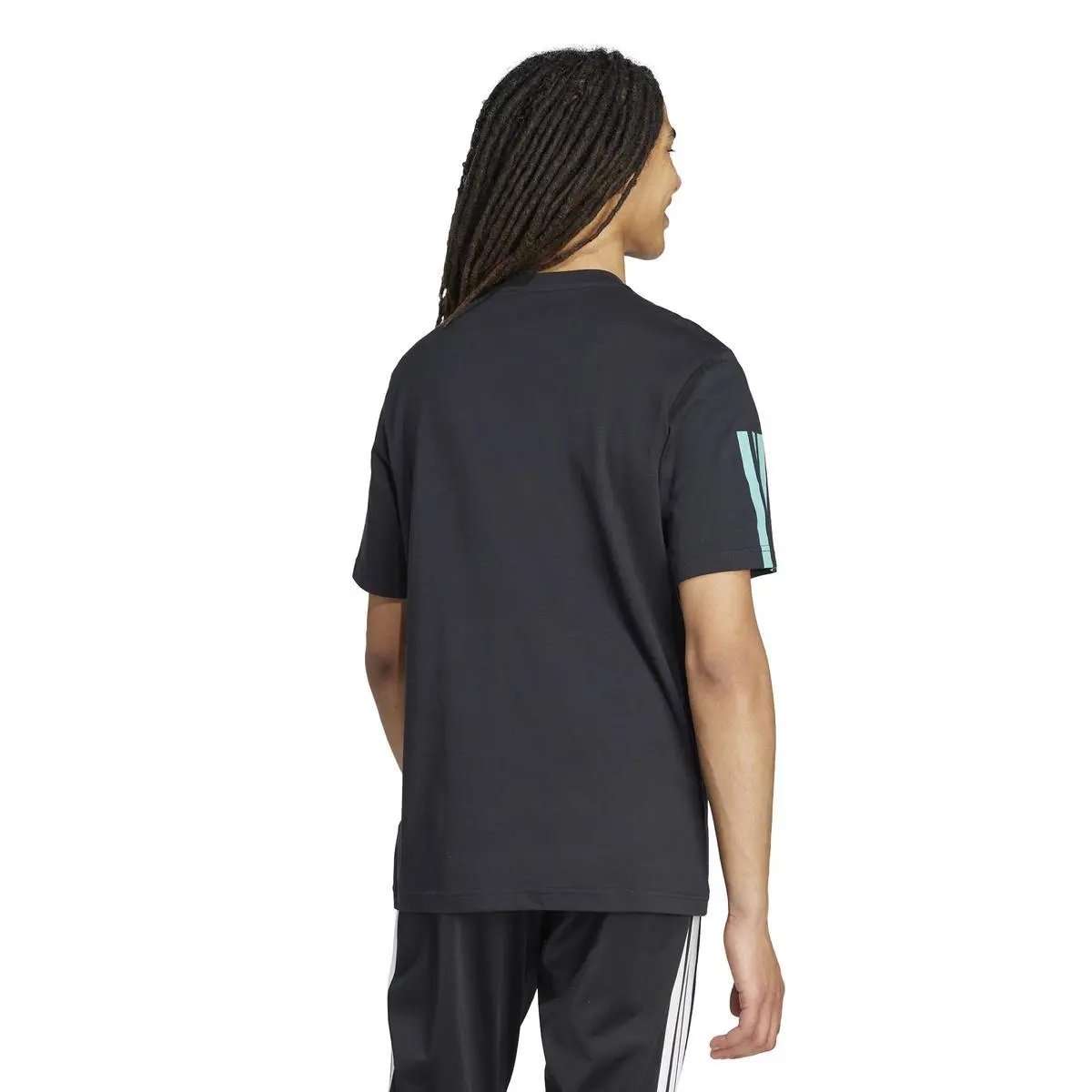 KD2259 M SCRIPT TEE NERO ADIDAS