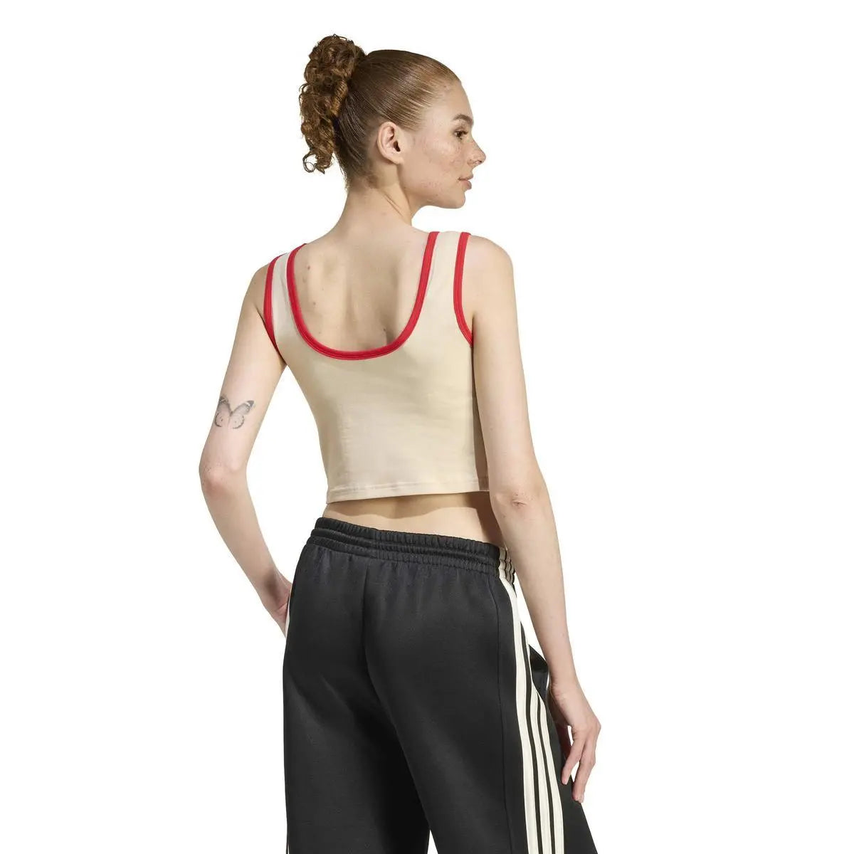 KE9575 W STADIUM TANK CREMA/ROSSO/BIANCO ADIDAS