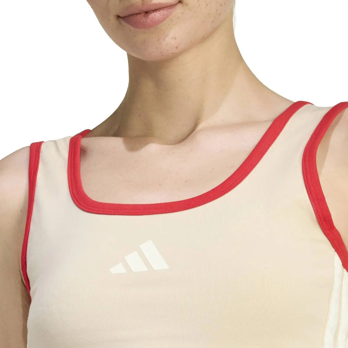 KE9575 W STADIUM TANK CREMA/ROSSO/BIANCO ADIDAS
