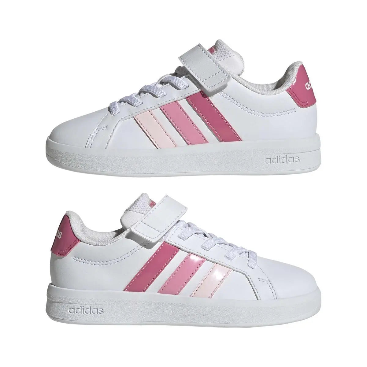 KJ4370  GRAND COURT 3.0 EL BIANCO/ROSA ADIDAS