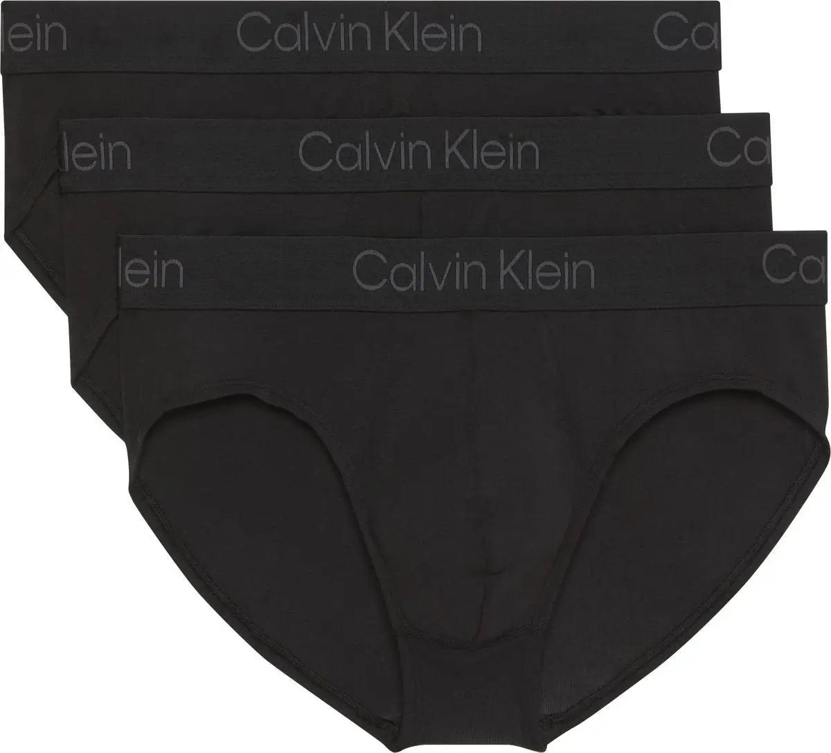 LV00NB4191 HIP BRIEF 3PK NERO CALVIN KLEIN