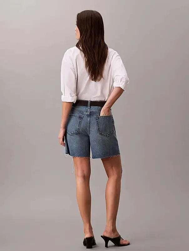 LV047F774G 90S 6 IN SHORT BLU CALVIN KLEIN