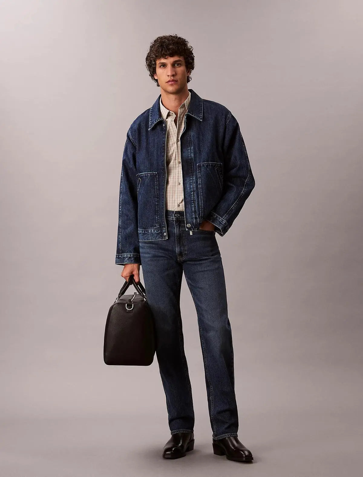 LV04LB782G STNDRD JEANS DENIM CALVIN KLEIN