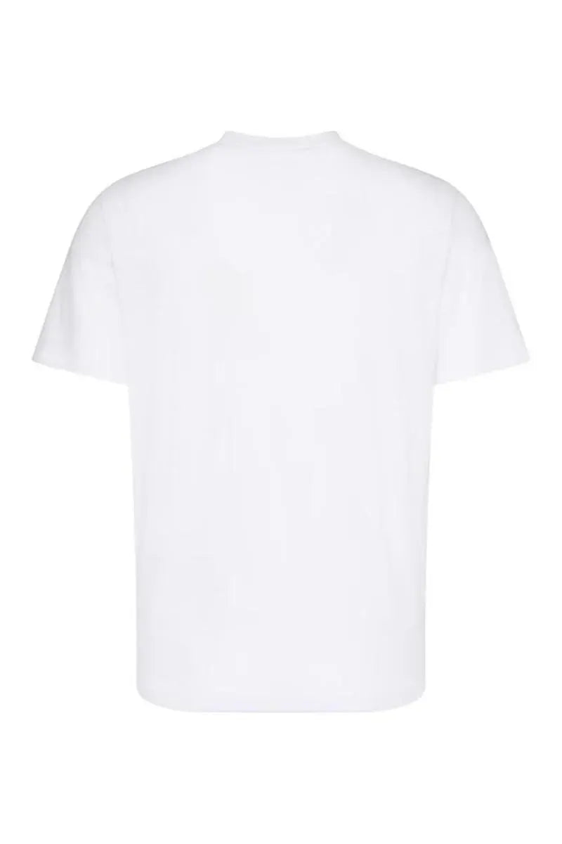 LV04RC843G SS 30s EU CK BH LOGO GRAPHIC TEE BIANCO CALVIN KLEIN