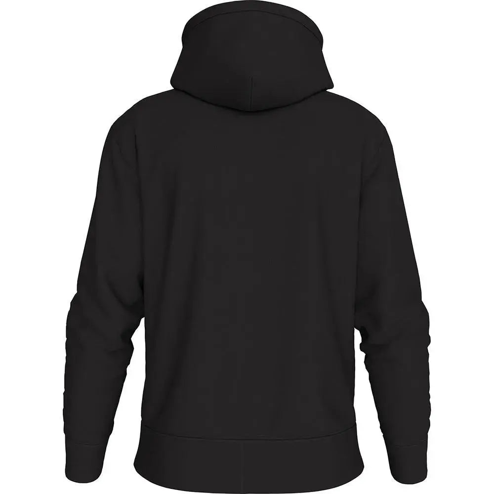 LV04RD240G  LS EU 350TERRY MONOGRAM FZ HOODIE NERO CALVIN KLEIN