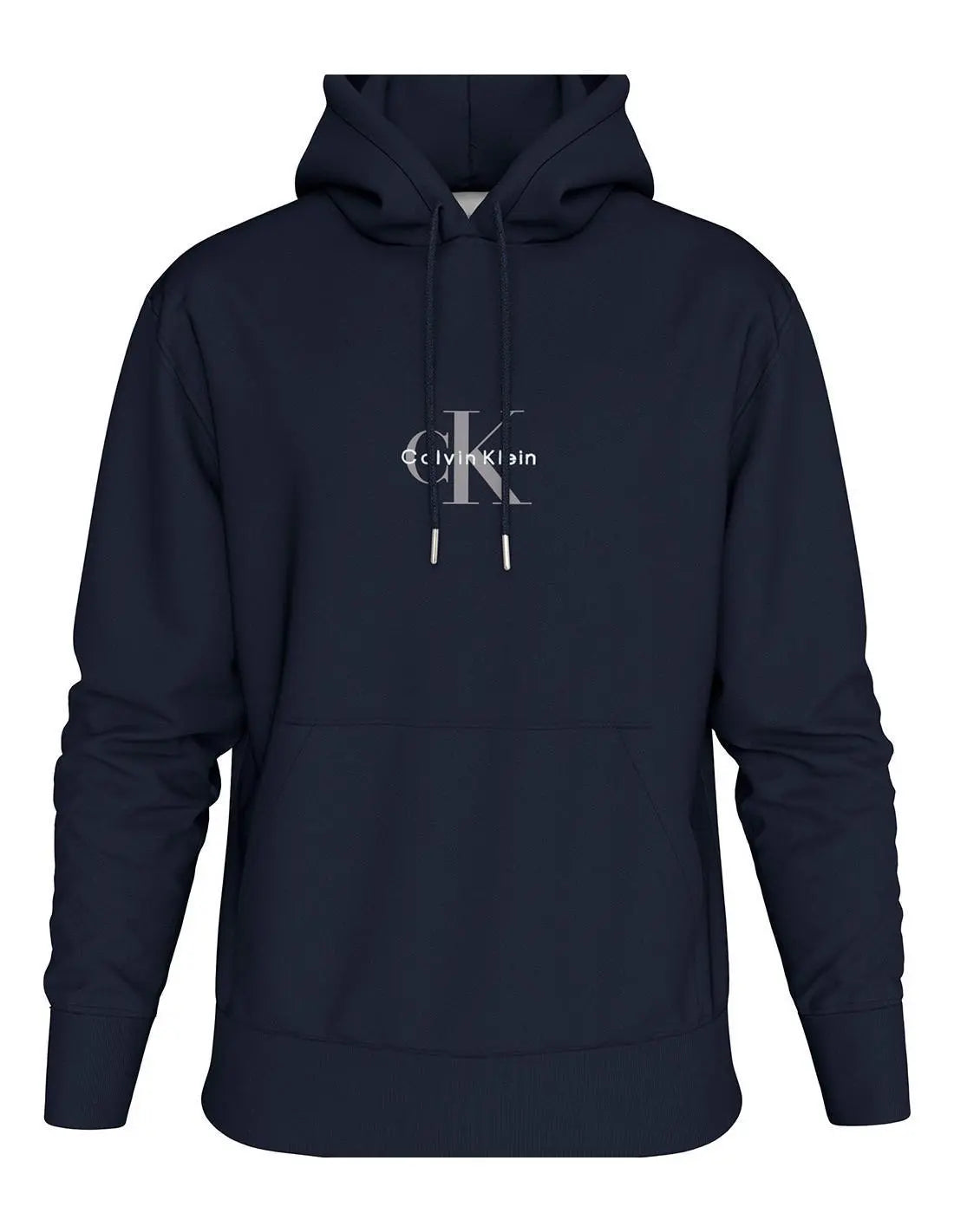 LV04RD243G LS EU 350TERRY MICRO HOOD BLU SCURO CALVIN KLEIN