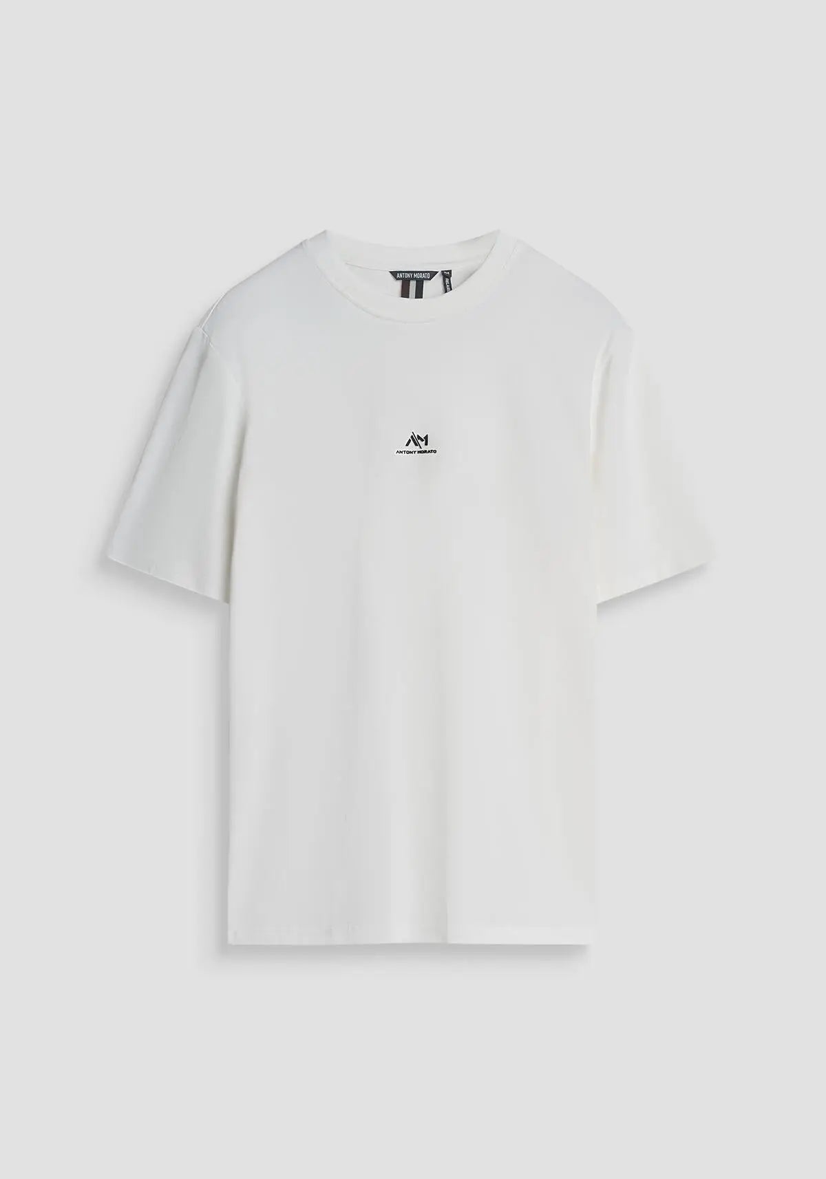 MMKS02549 FA100258 MAGLIA TAGLIATA M/ CREMA ANTONY MORATO