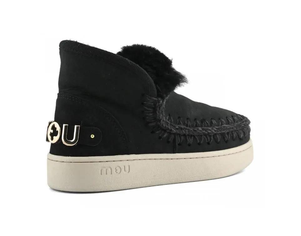 NEW ESKIMO SNEAKERS NERO MOU