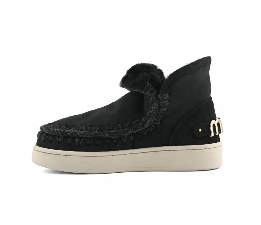 NEW ESKIMO SNEAKERS NERO MOU