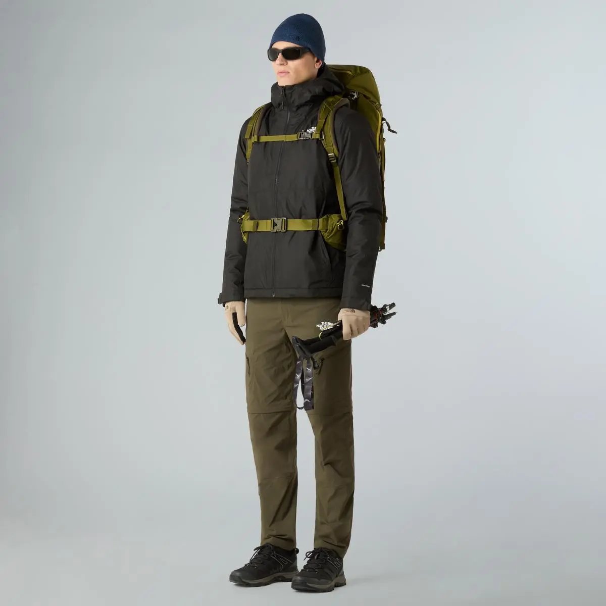 NF0A3YFI M MILLERTON INSULATED JACKET NERO THE NORTH FACE