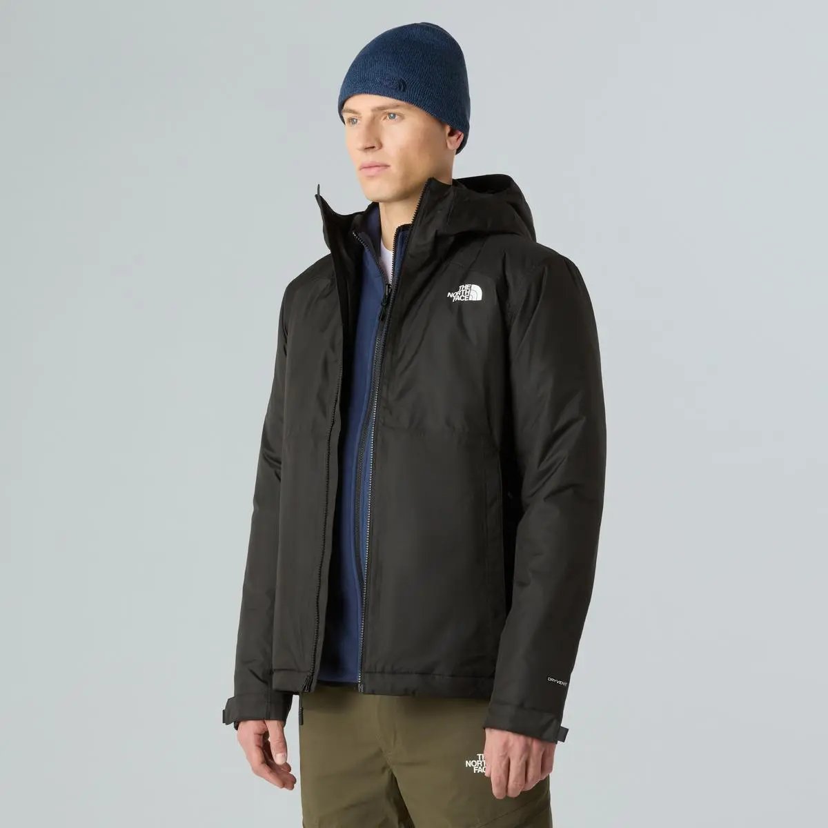 NF0A3YFI M MILLERTON INSULATED JACKET NERO THE NORTH FACE