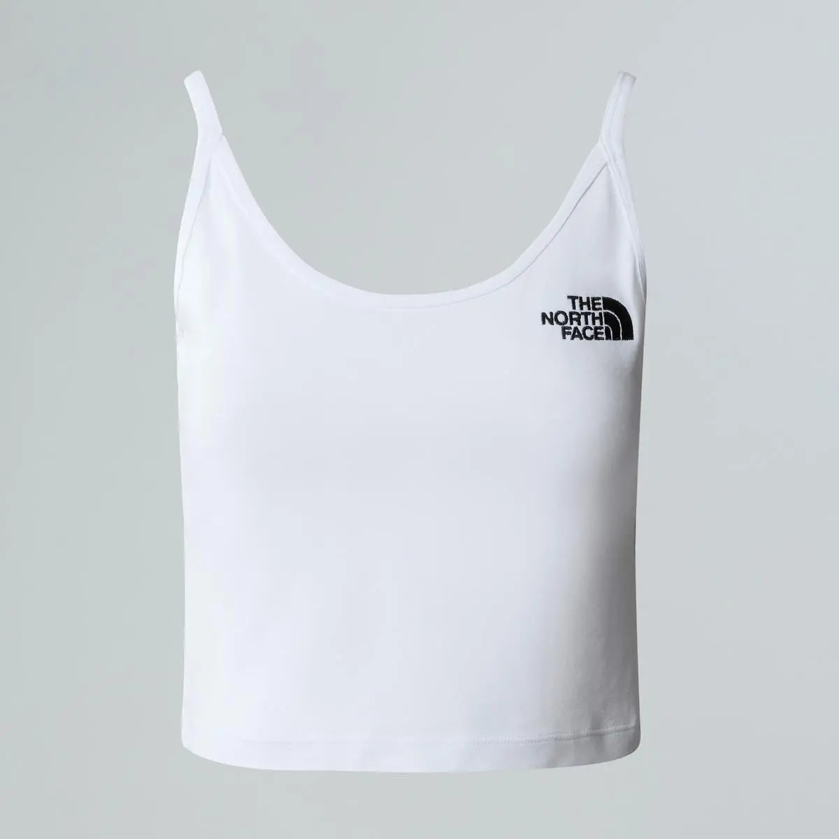 NF0A55AQ W SLIM CROP TANK FN41.WHITE THE NORTH FACE