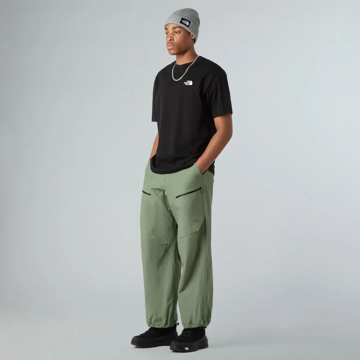 NF0A87NR M SS ESSENTIAL OVERSIZE NERO THE NORTH FACE