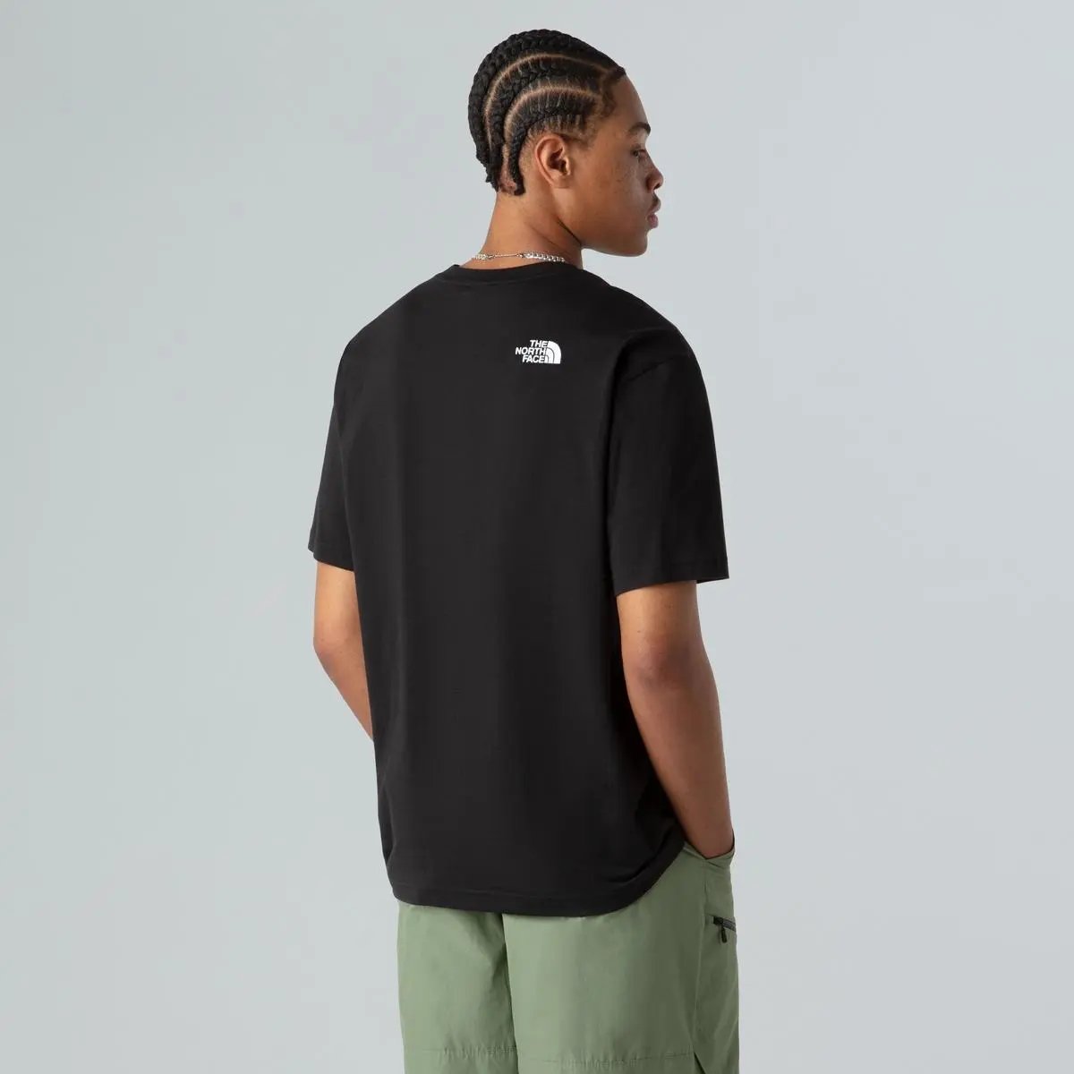 NF0A87NR M SS ESSENTIAL OVERSIZE NERO THE NORTH FACE