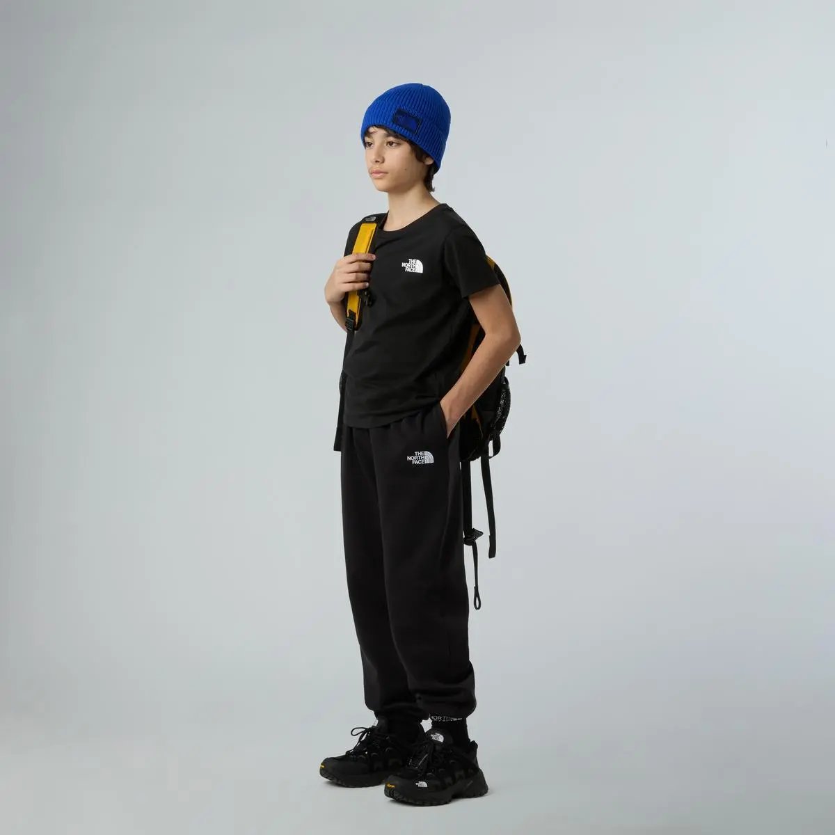 NF0A87T4 TEEN S/S SIMPLE DOME TEE NERO THE NORTH FACE