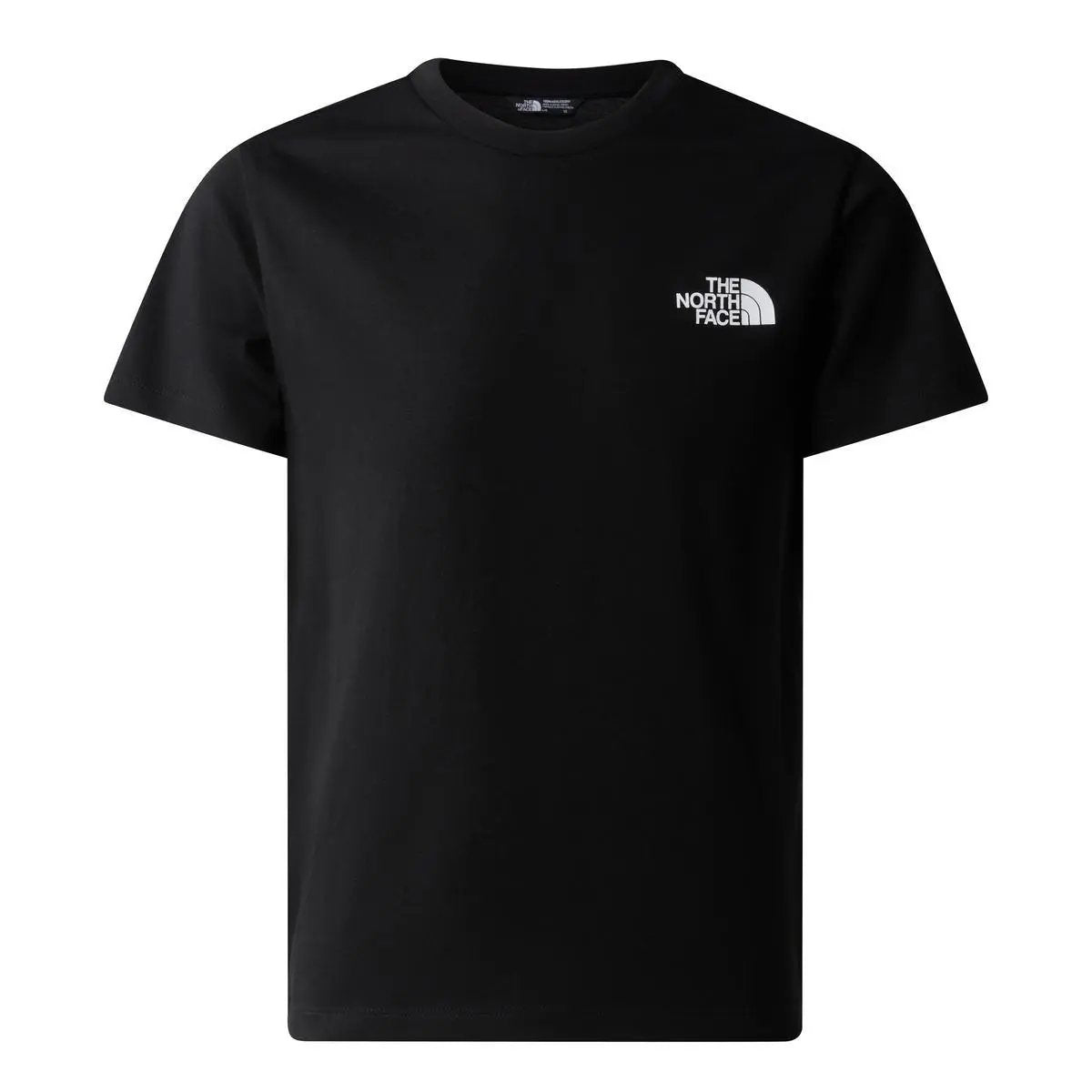 NF0A87T4 TEEN S/S SIMPLE DOME TEE NERO THE NORTH FACE