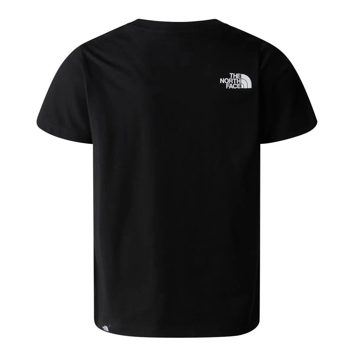 NF0A87T4 TEEN S/S SIMPLE DOME TEE NERO THE NORTH FACE