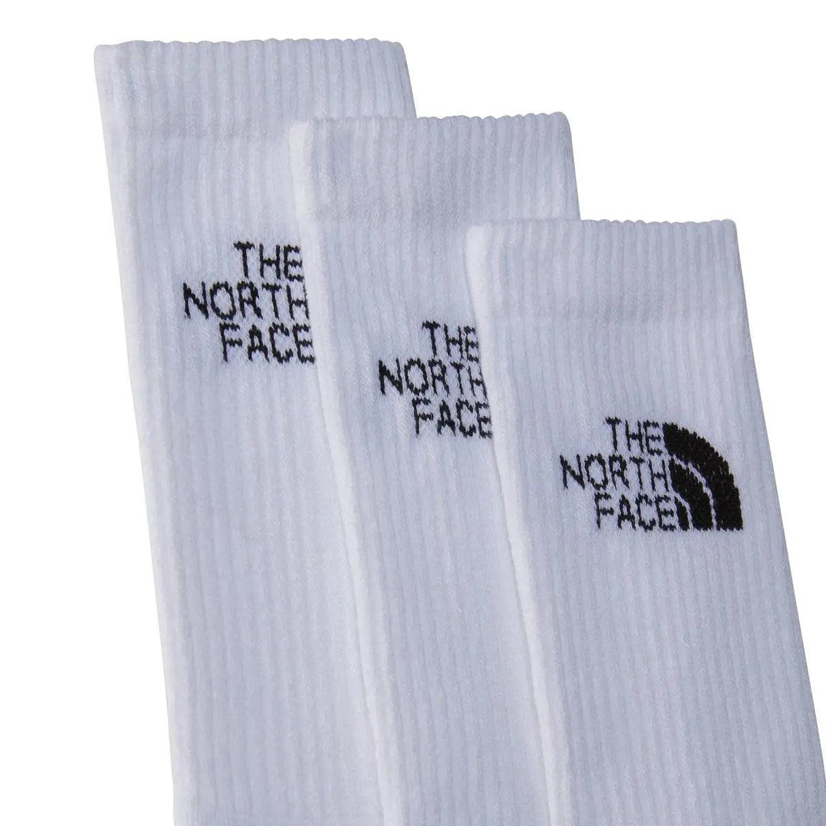 NF0A882H MULTI SPORT CREW SOCK 3P BIANCO THE NORTH FACE
