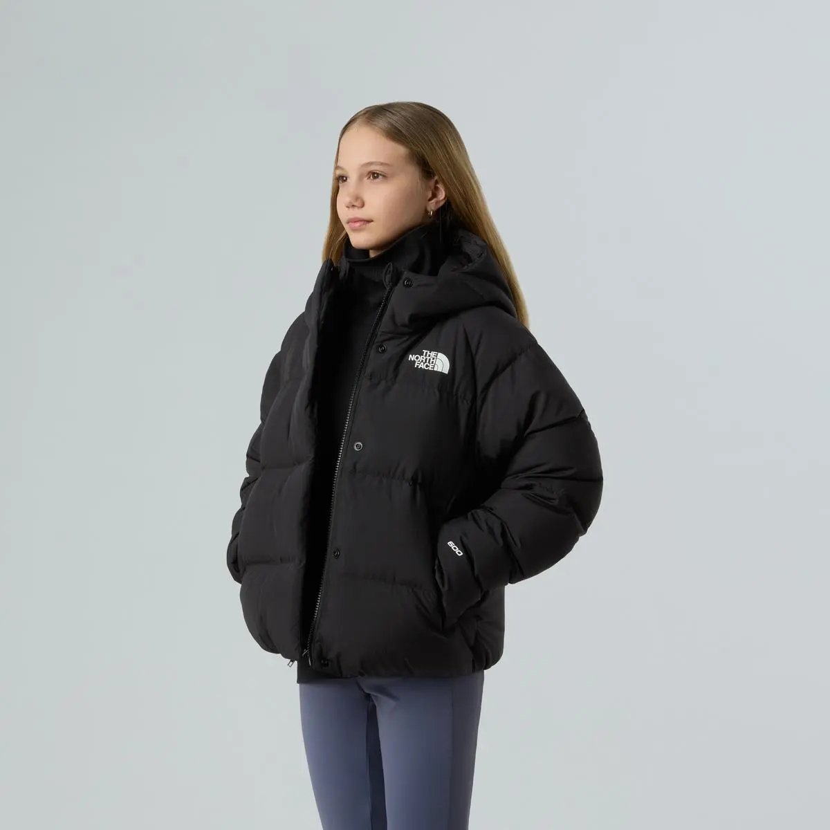 NF0A88UD G NORTH DOWN HODDED JKT NERO THE NORTH FACE