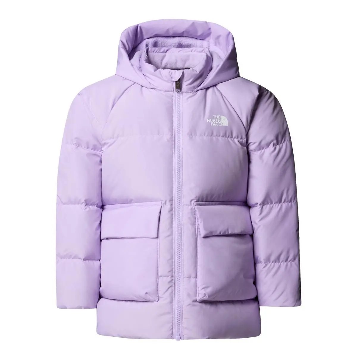 NF0A88VF KID ND FLC LINED PARKA QZI1.LILAC THE NORTH FACE