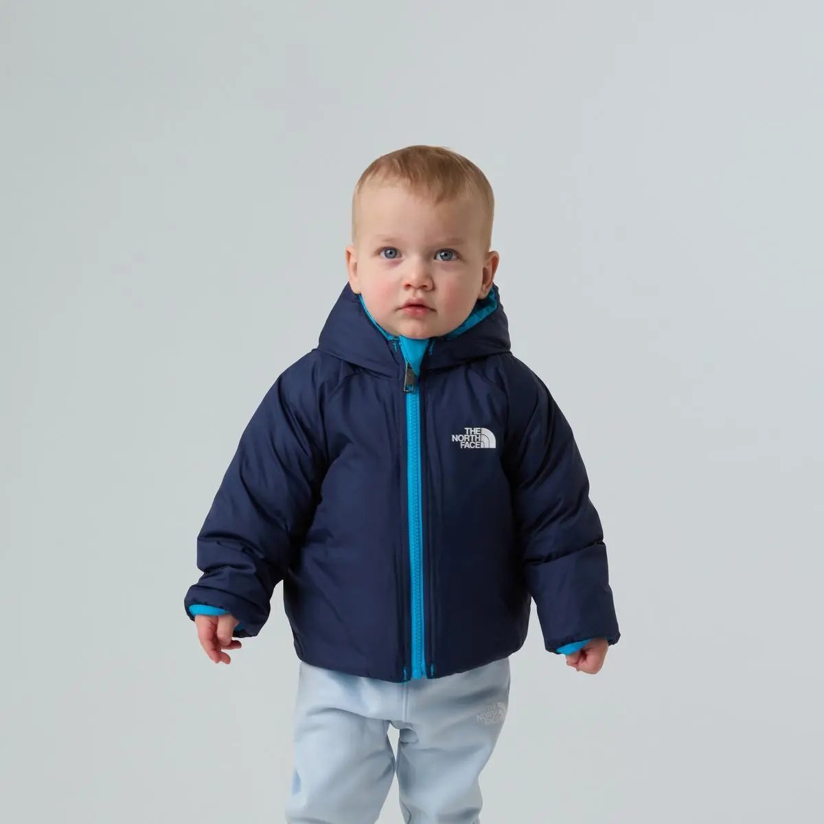 NF0A88W3 BABY RVR PERRITO JKT TURCHESE THE NORTH FACE