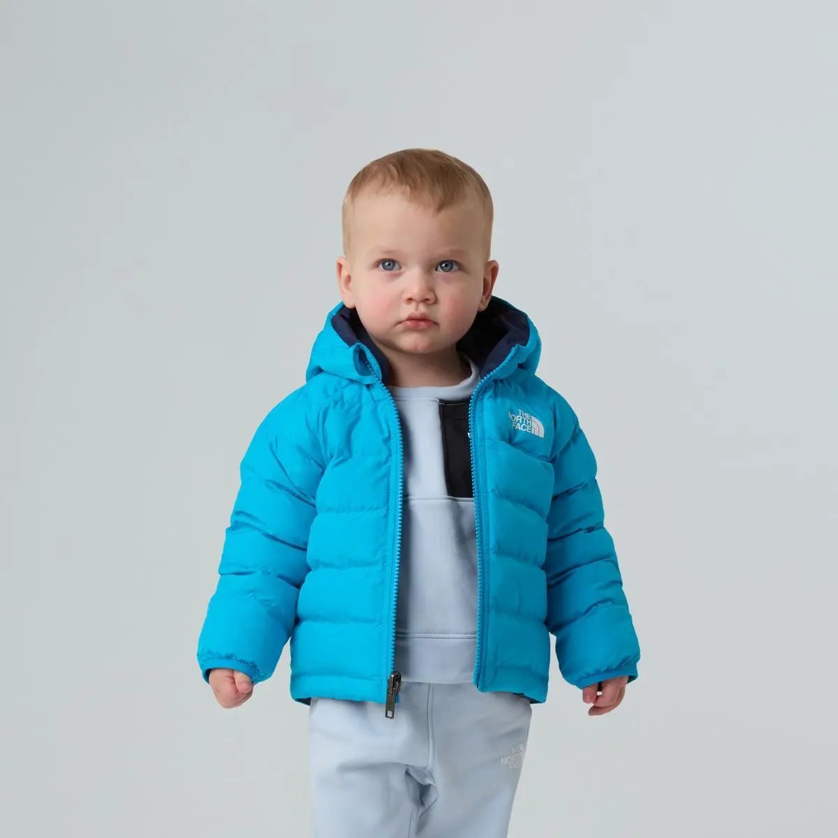 NF0A88W3 BABY RVR PERRITO JKT TURCHESE THE NORTH FACE