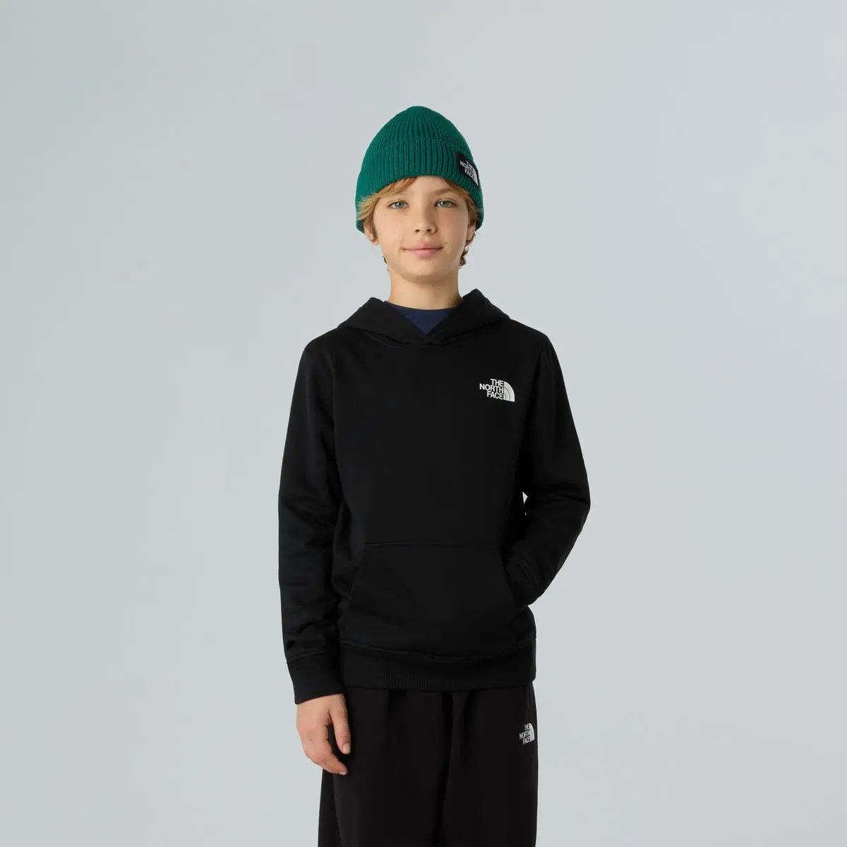 NF0A89H9 TEEN BOX NSE REG HOODIE NERO THE NORTH FACE