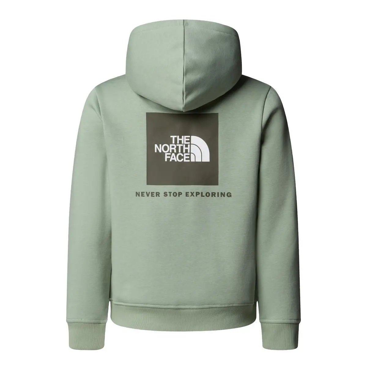 NF0A89H9 TEEN BOX NSE REG HOODIE VERDE THE NORTH FACE