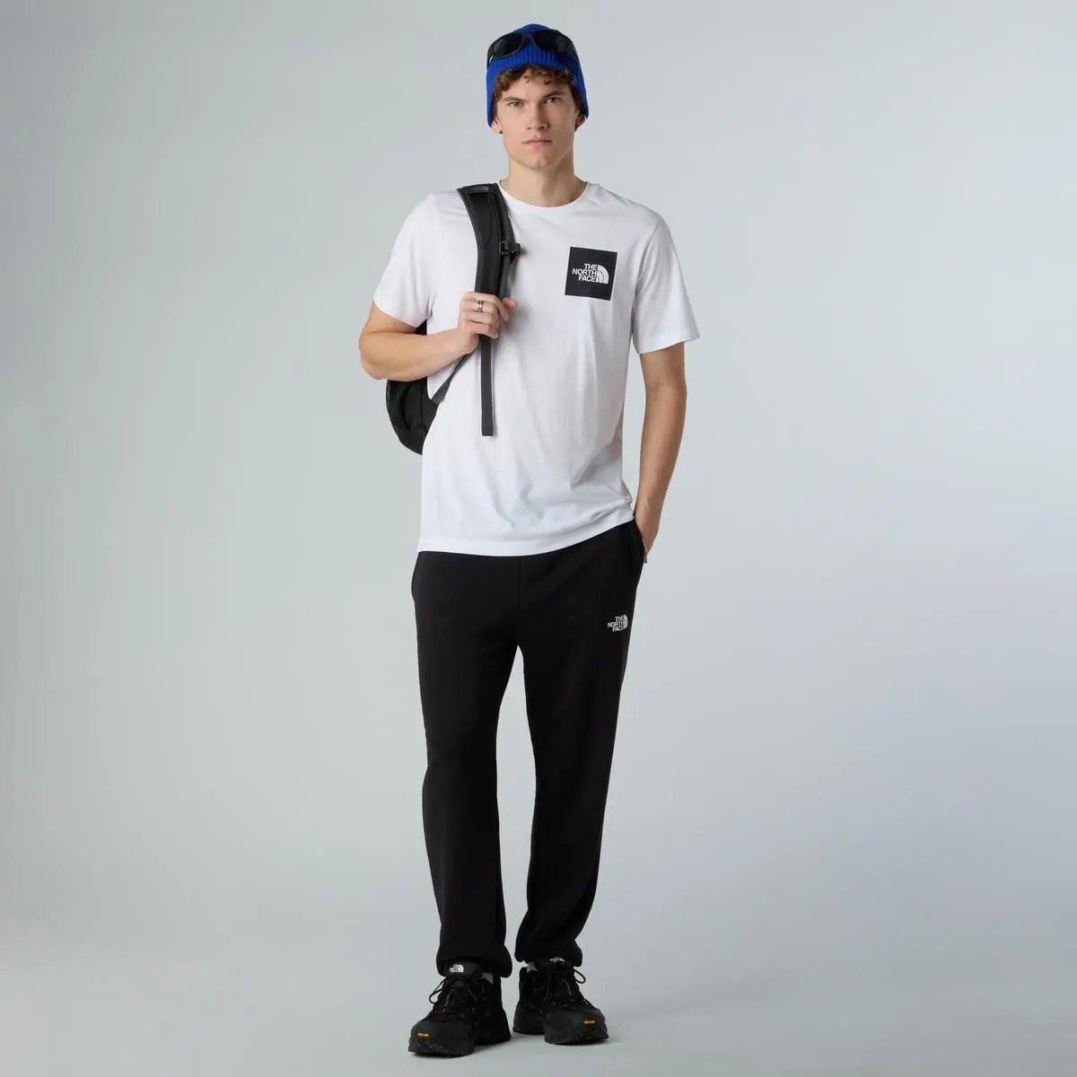 NF0A8A6M M SS FINE TEE BIANCO THE NORTH FACE