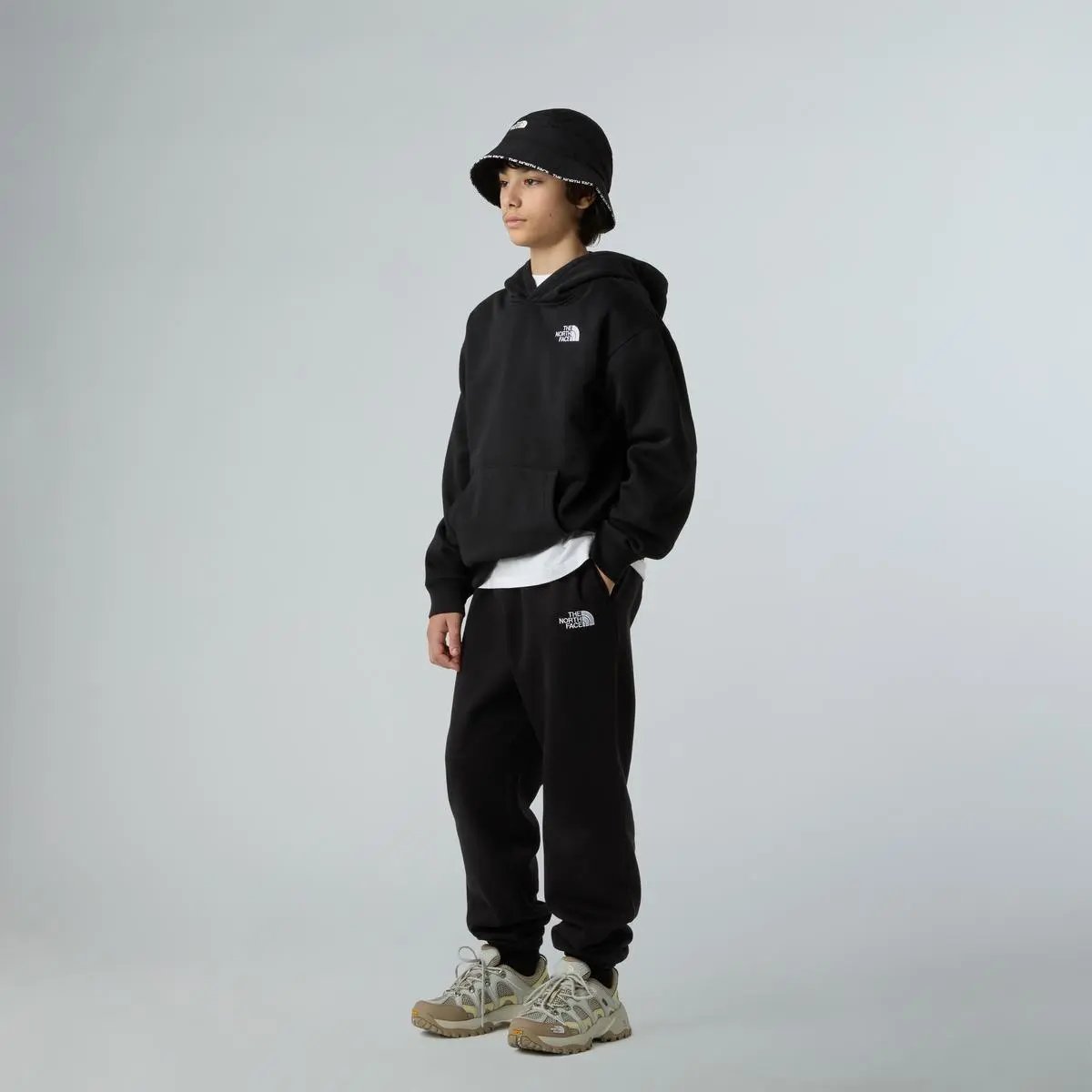 NF0A8BHS TEEN LOOSE JOGGERS NERO THE NORTH FACE