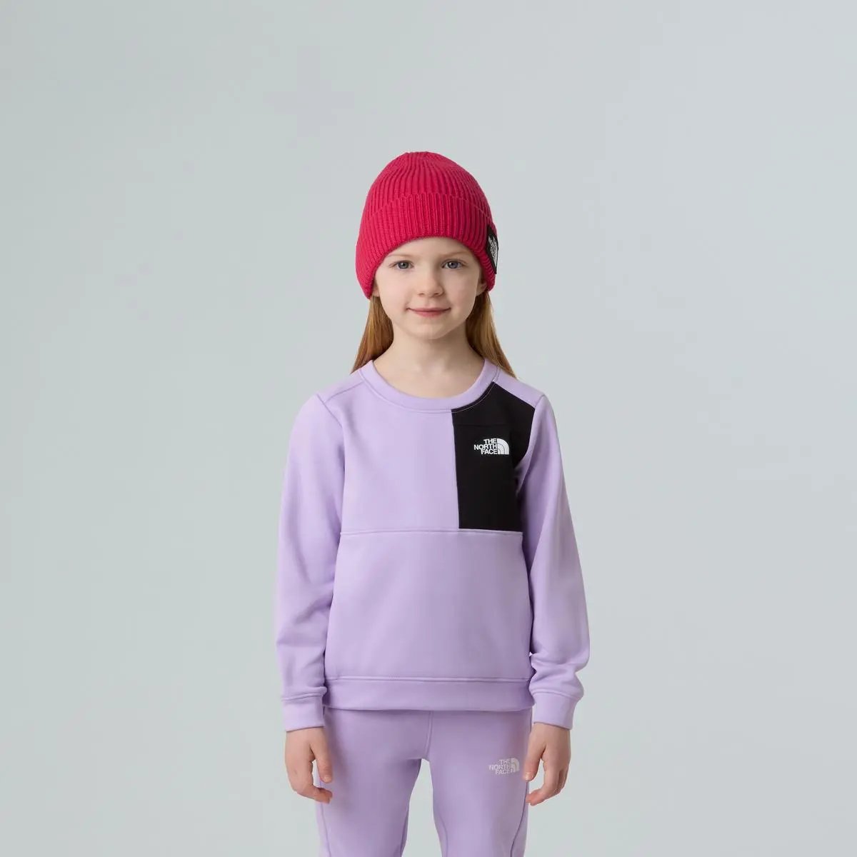 NF0A8CV0 KID PERF FLEECE SET LILLA THE NORTH FACE