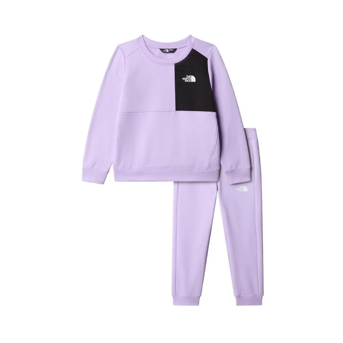 NF0A8CV0 KID PERF FLEECE SET LILLA THE NORTH FACE