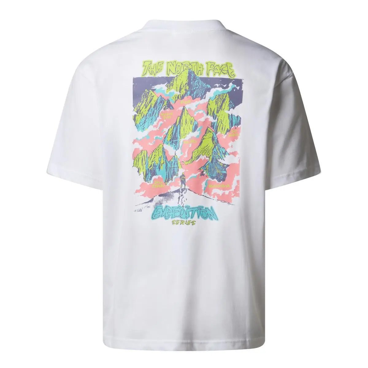 NF0A8E3C U EXPEDITION OVERSIZE TEE BIANCO THE NORTH FACE