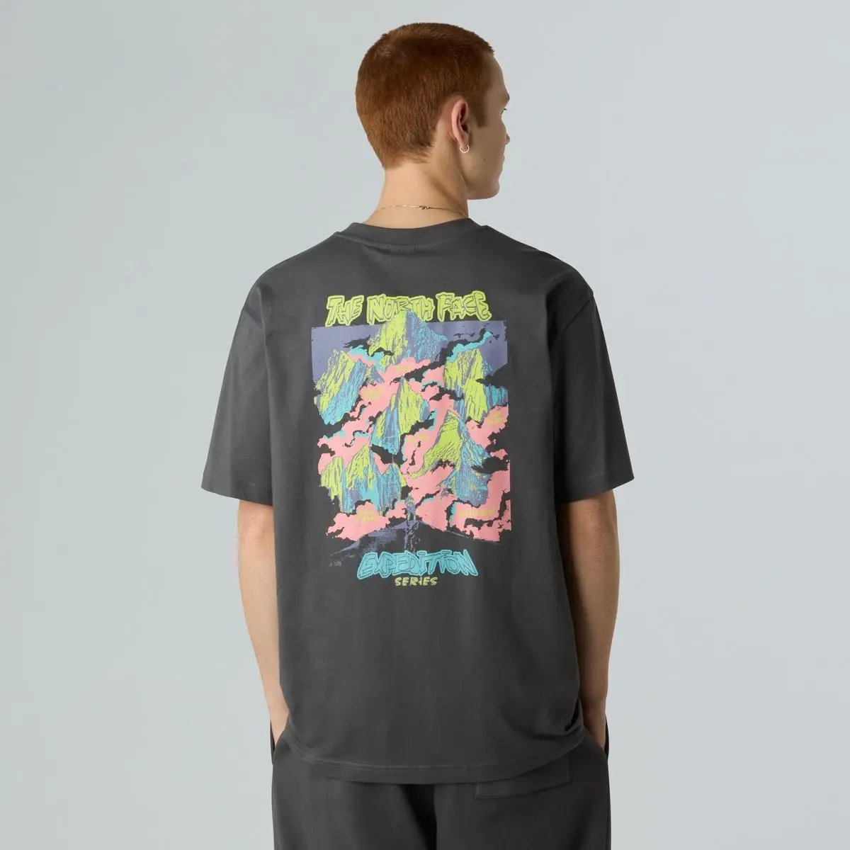 NF0A8E3C U EXPEDITION OVERSIZE TEE GRIGIO THE NORTH FACE