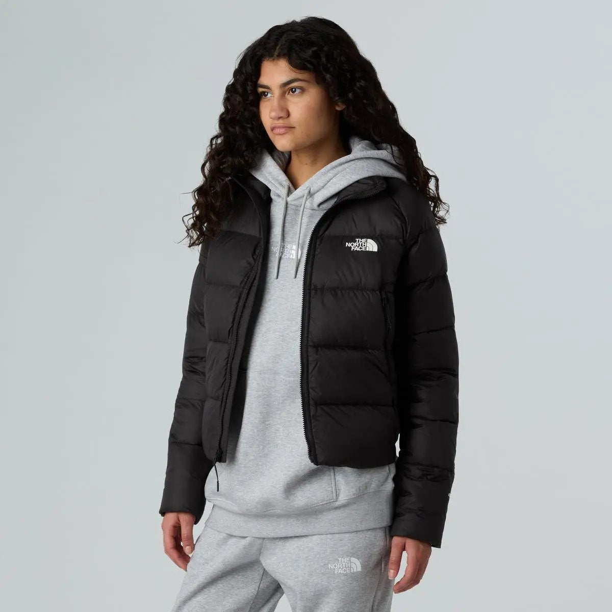 NF0A8E73 W HYALITE DOWN JKT NERO THE NORTH FACE