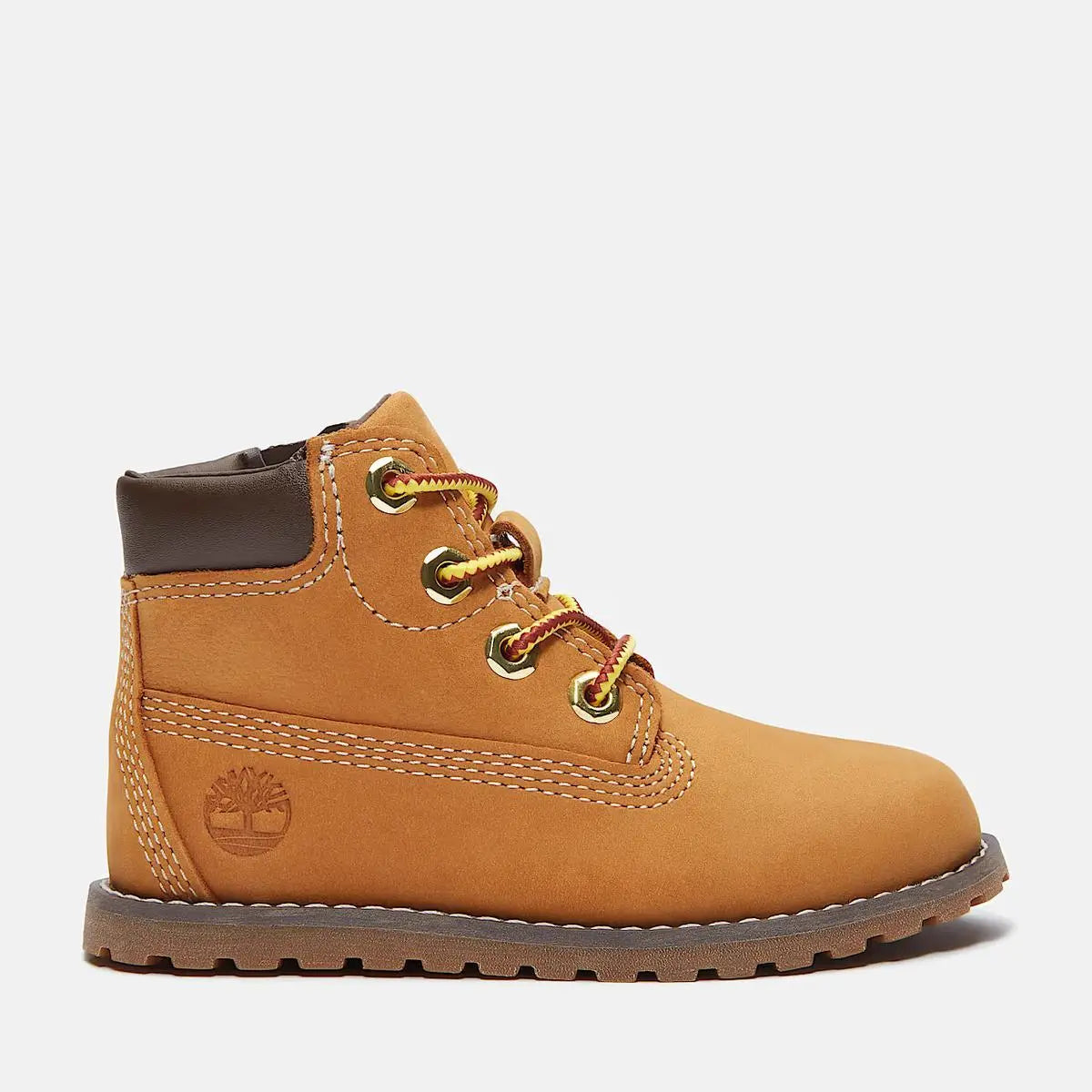 TB1A125Q  MID LACE W/ZIP BOOT GIALLO - Alicecalzature