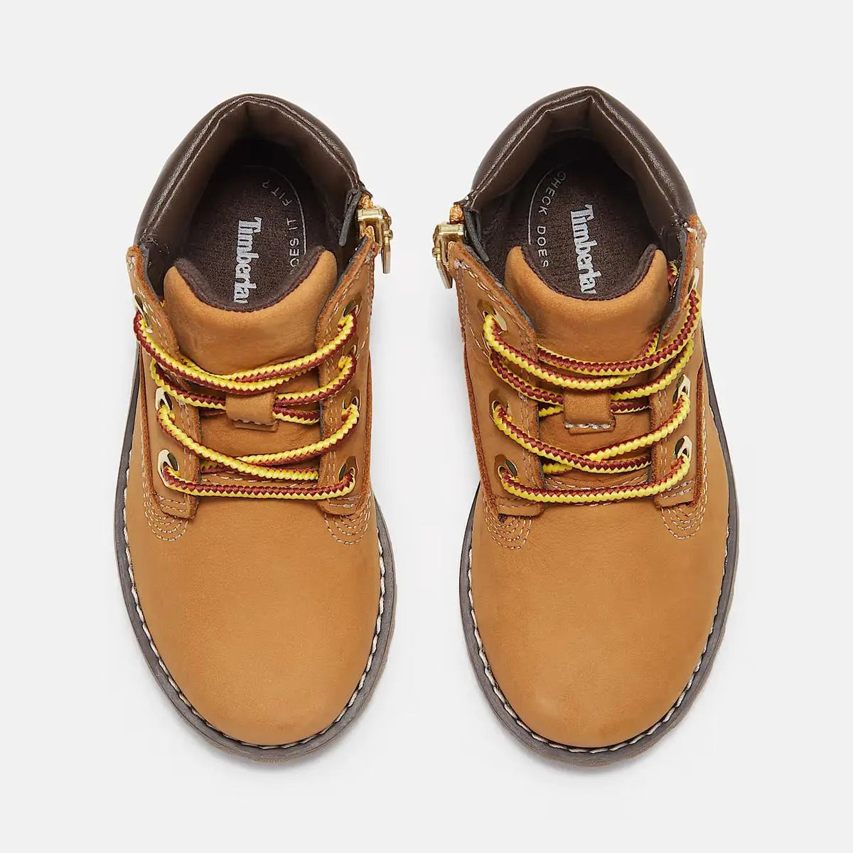 TB1A125Q  MID LACE W/ZIP BOOT GIALLO - Alicecalzature