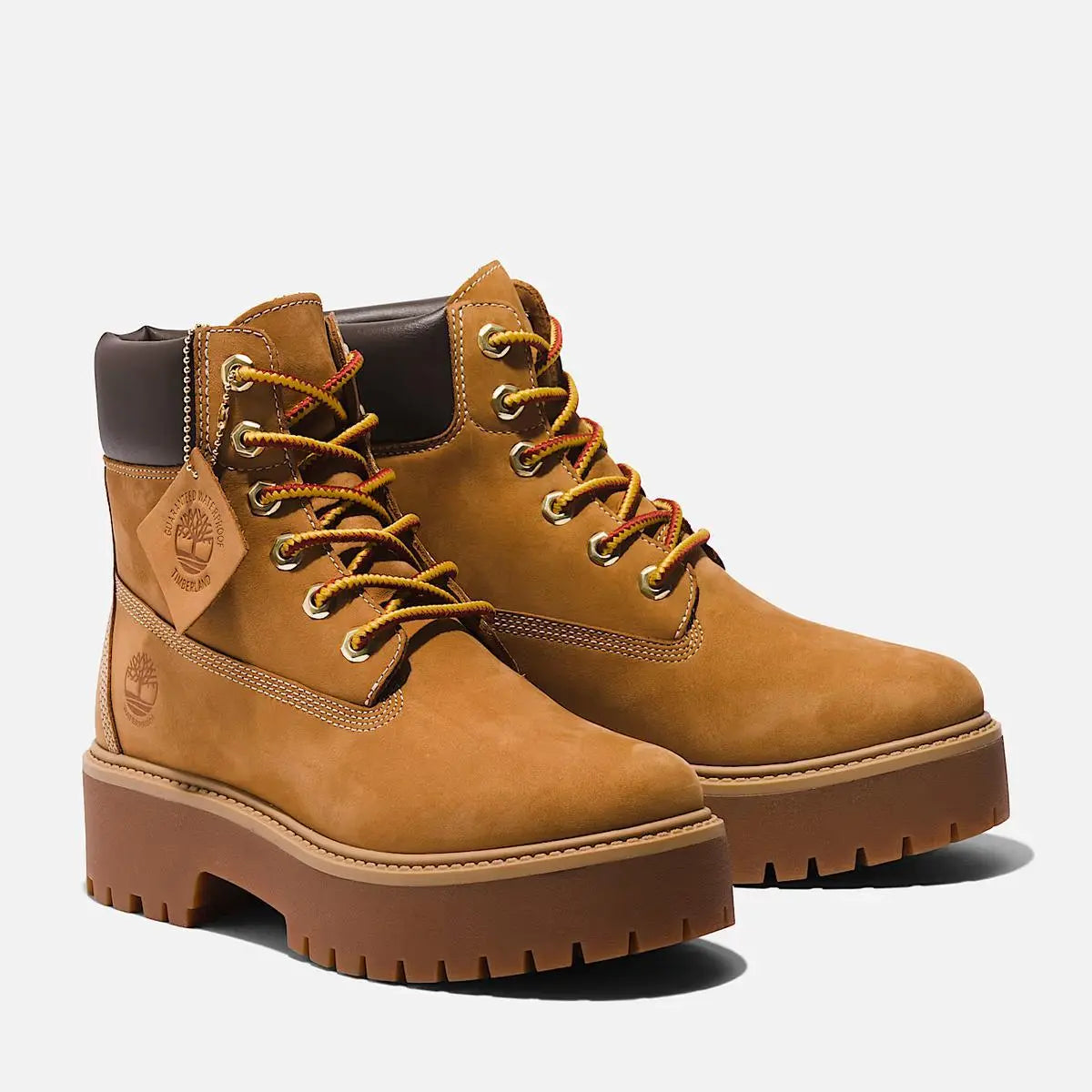 TB1A5RJD STST 6 IN LACE WATERPROOF BOOT GIALLO - Alicecalzature