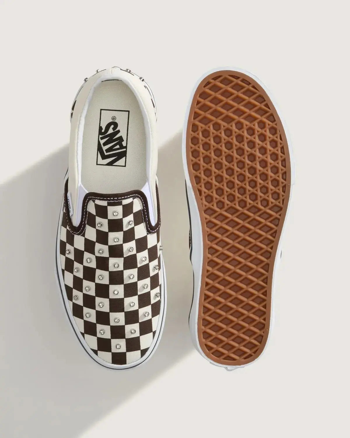 VN000D6Y CLASSIC SLIP-ON MARRONE BIANCO VANS