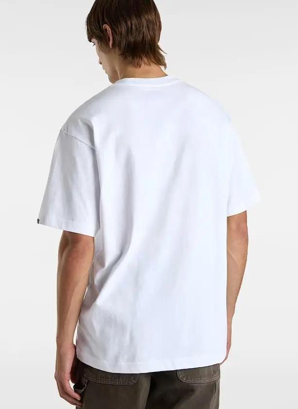 VN000P1P LEFT CHEST II LOOSE SS BIANCO VANS
